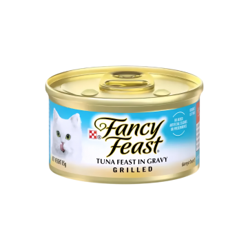 Fancy Feast Grilled Tuna in Gravy 85g Carton (24 Cans)